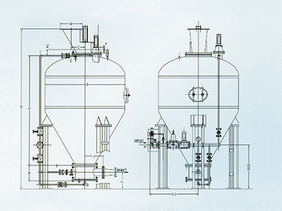 L型倉(cāng)式氣力輸送發(fā)送器